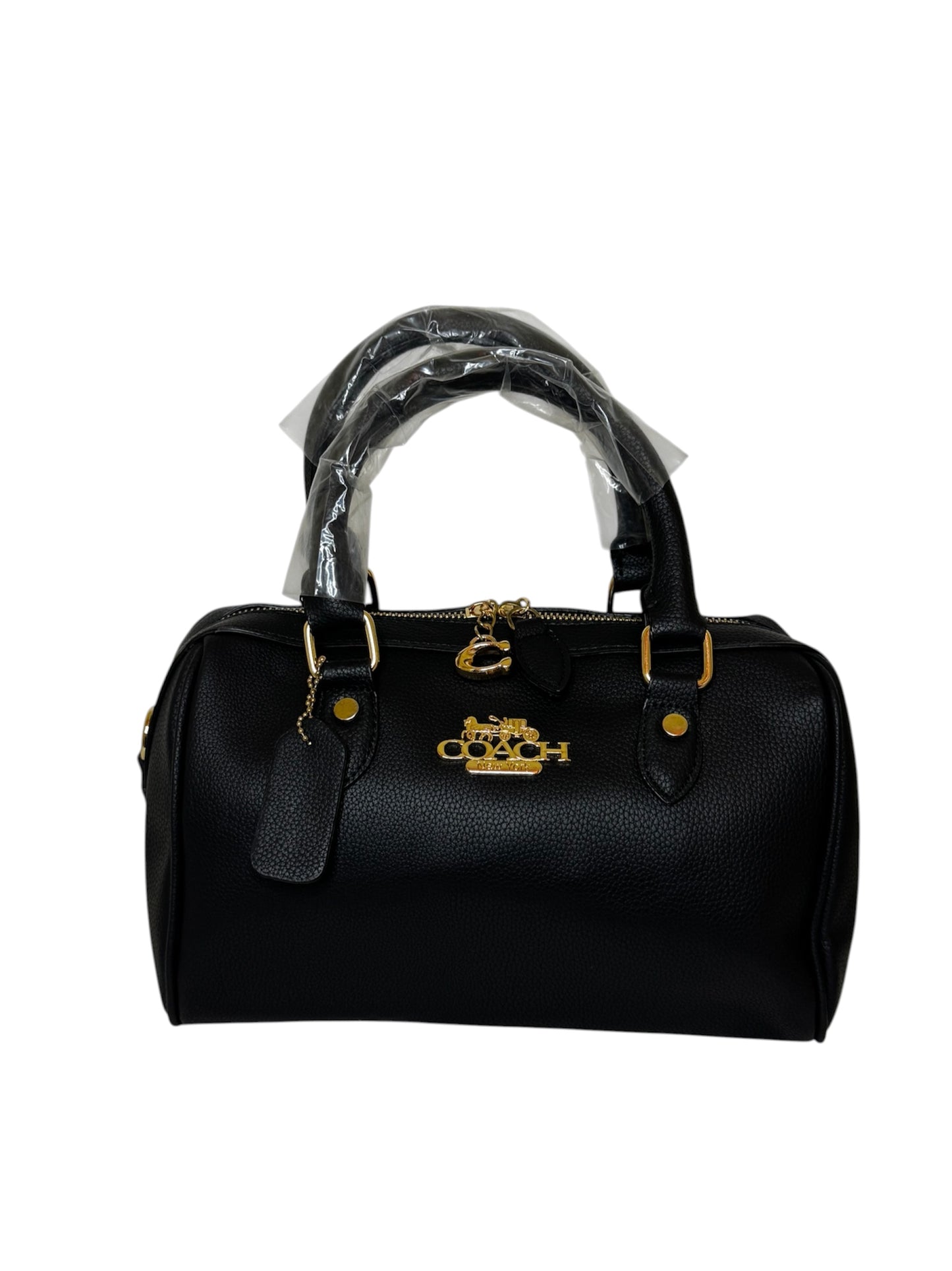 Damen Handtasche trendig & elegant in der Farbe Schwarz