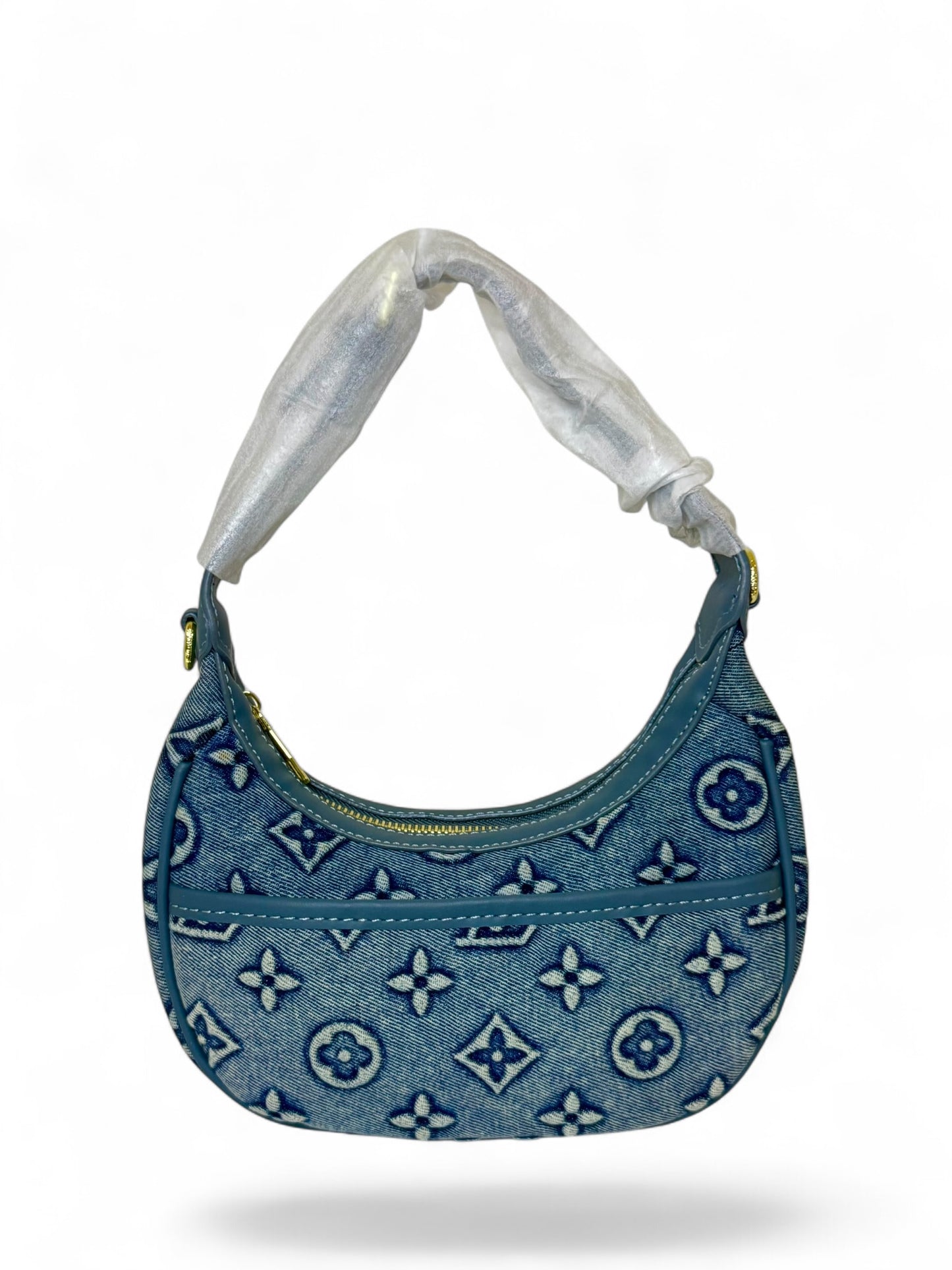 Damen Handtasche trendig & elegant in der Farbe Braun/Jeans