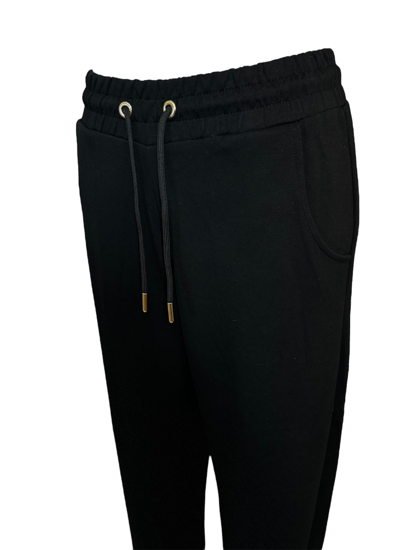 Unisex Zweiteiler Set Trendig & Elegant in der Farbe Schwarz