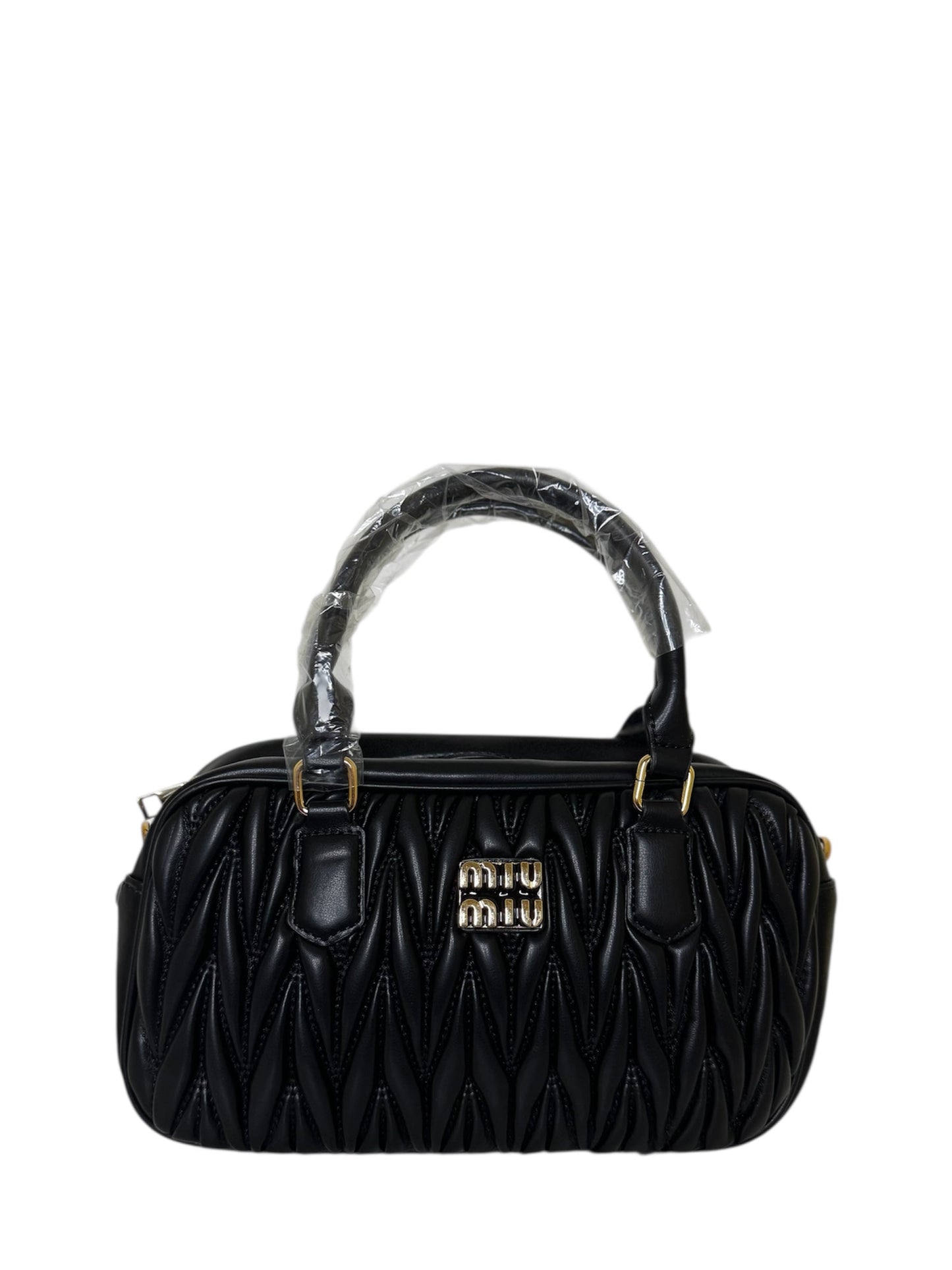 Damen Handtasche trendig & elegant in der Farbe Schwarz