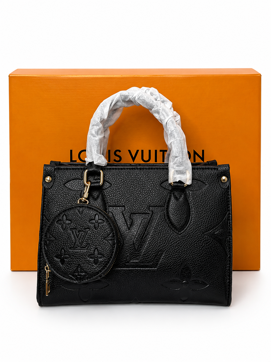 Damen Handtasche trendig & elegant in der Farbe Schwarz