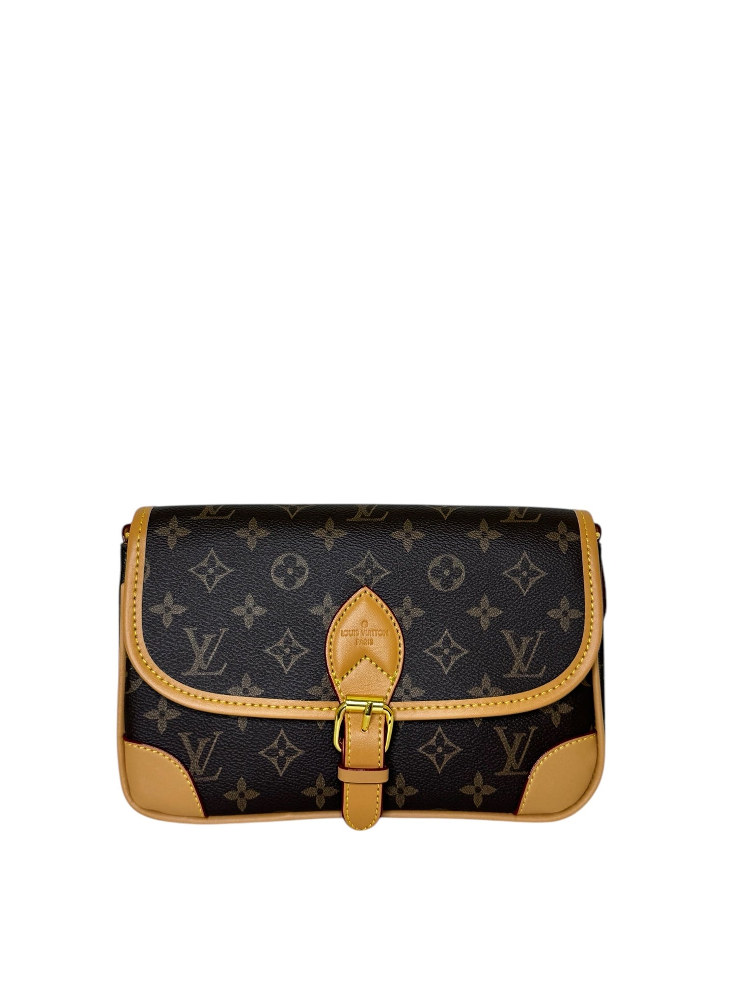 Damen Handtasche trendig & elegant in der Farbe Braun