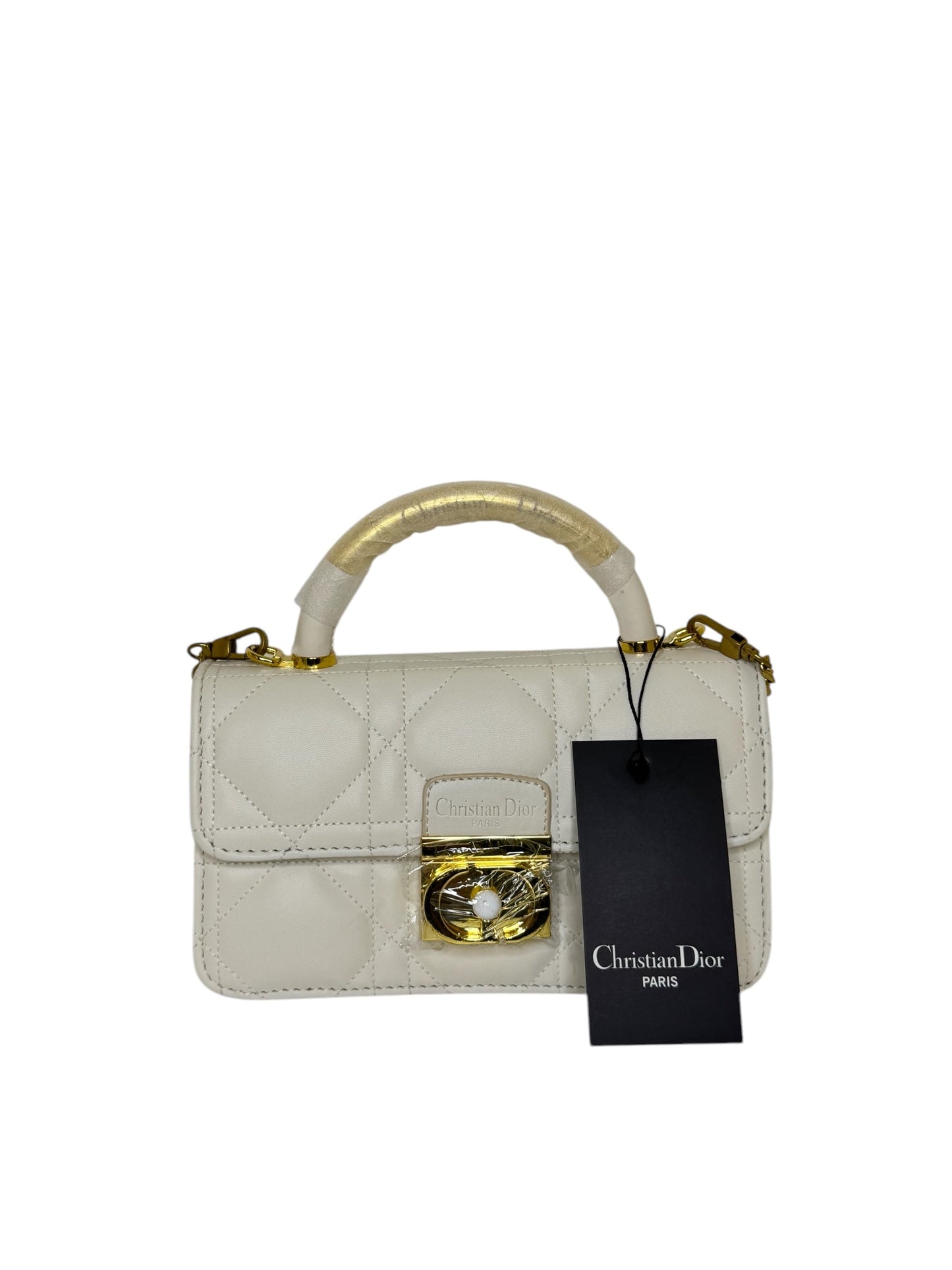 Damen Handtasche trendig & elegant in der Farbe Creme