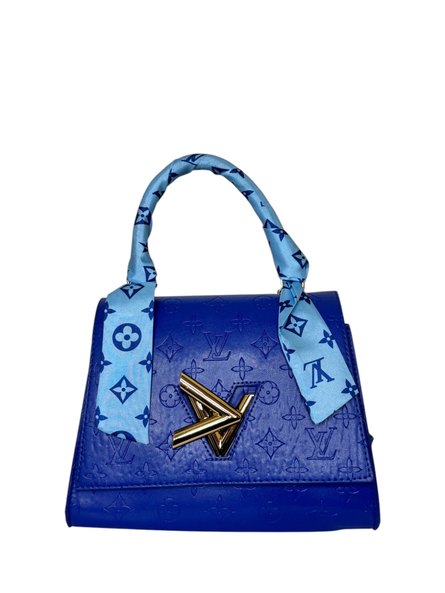 Damen Handtasche trendig & elegant in der Farbe Blau
