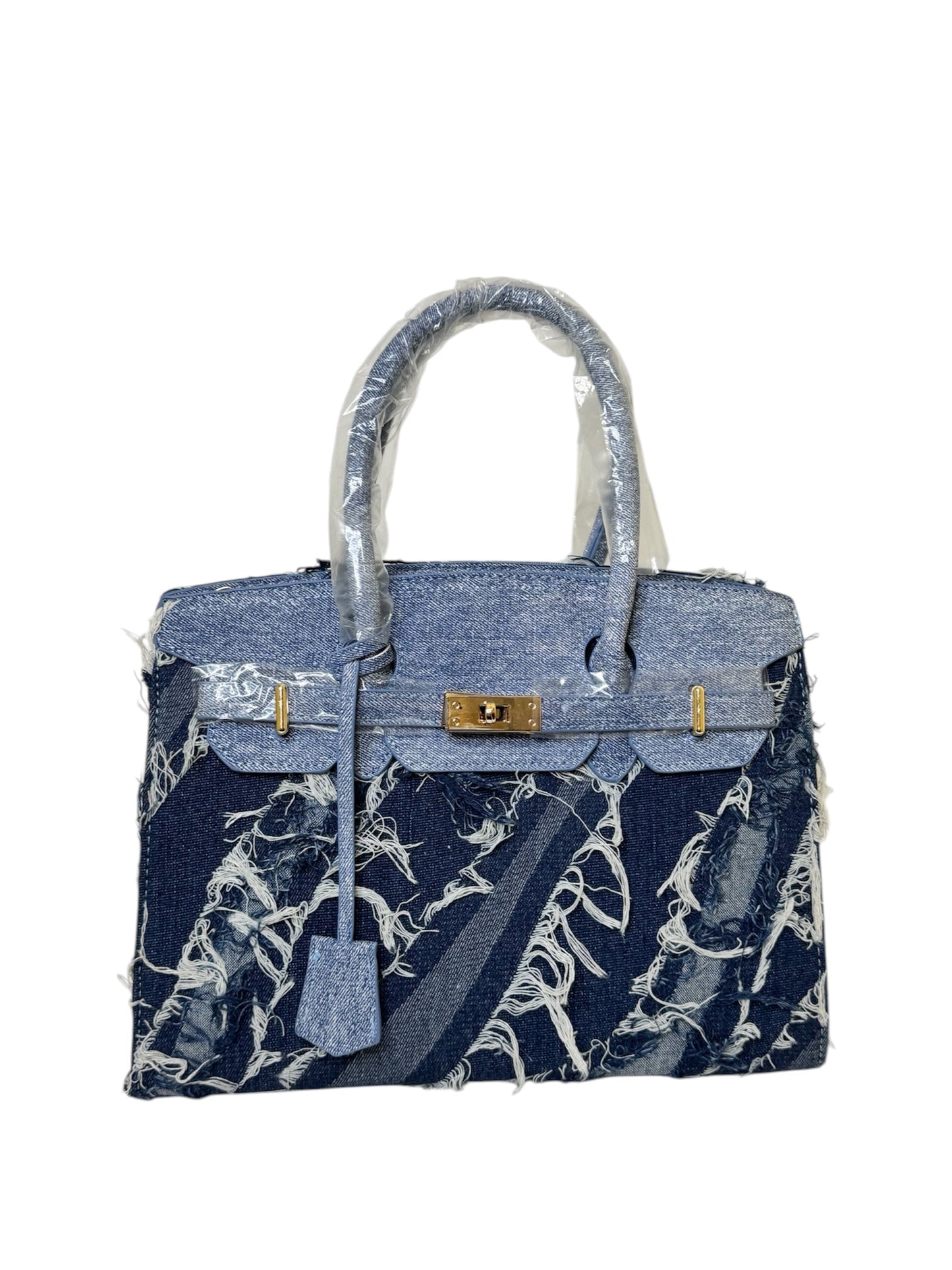Damen Handtasche trendig & elegant in der Farbe Jeans/Blau