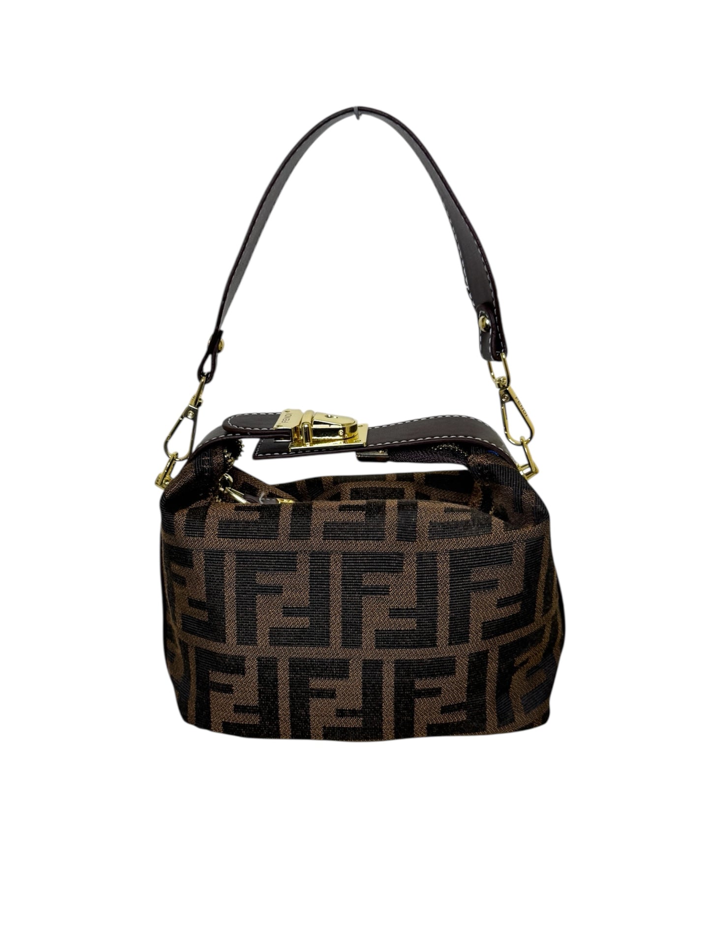 Damen Handtasche trendig & elegant in der Farbe Braun