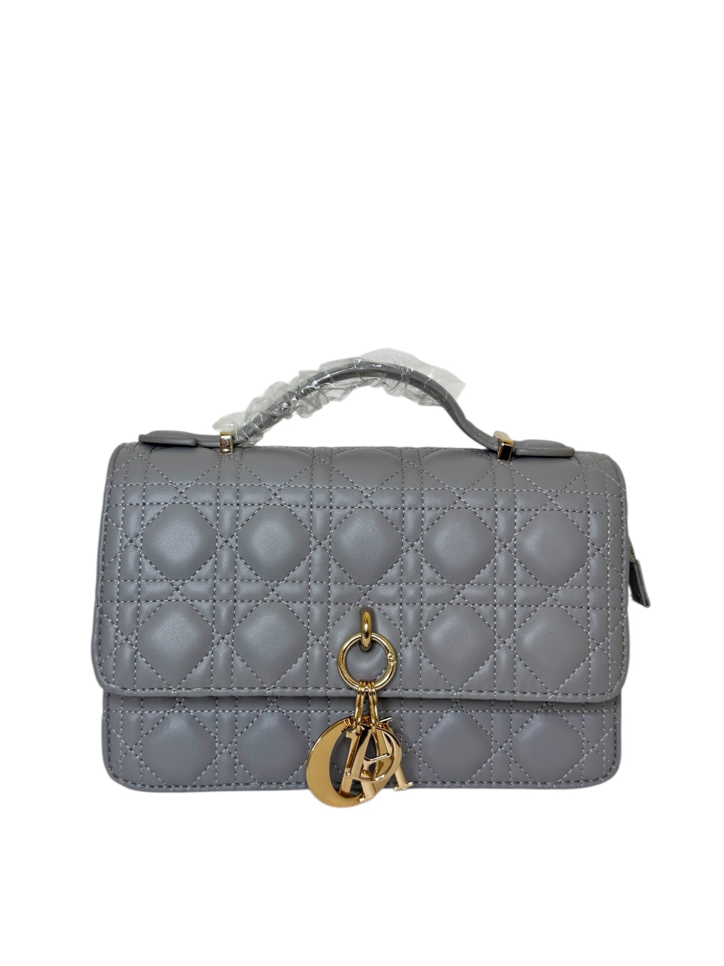 Damen Handtasche trendig & elegant in der Farbe Grau