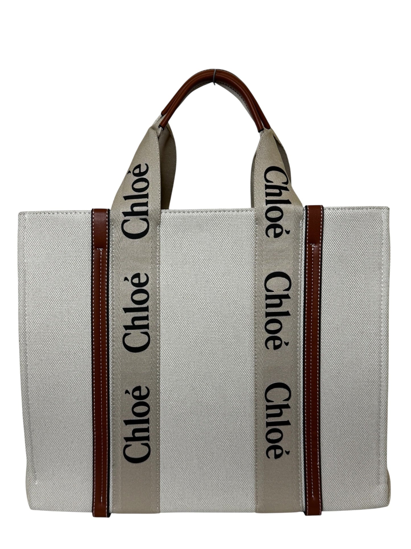 Damen Handtasche trendig & elegant in der Farbe Braun/grau Groß