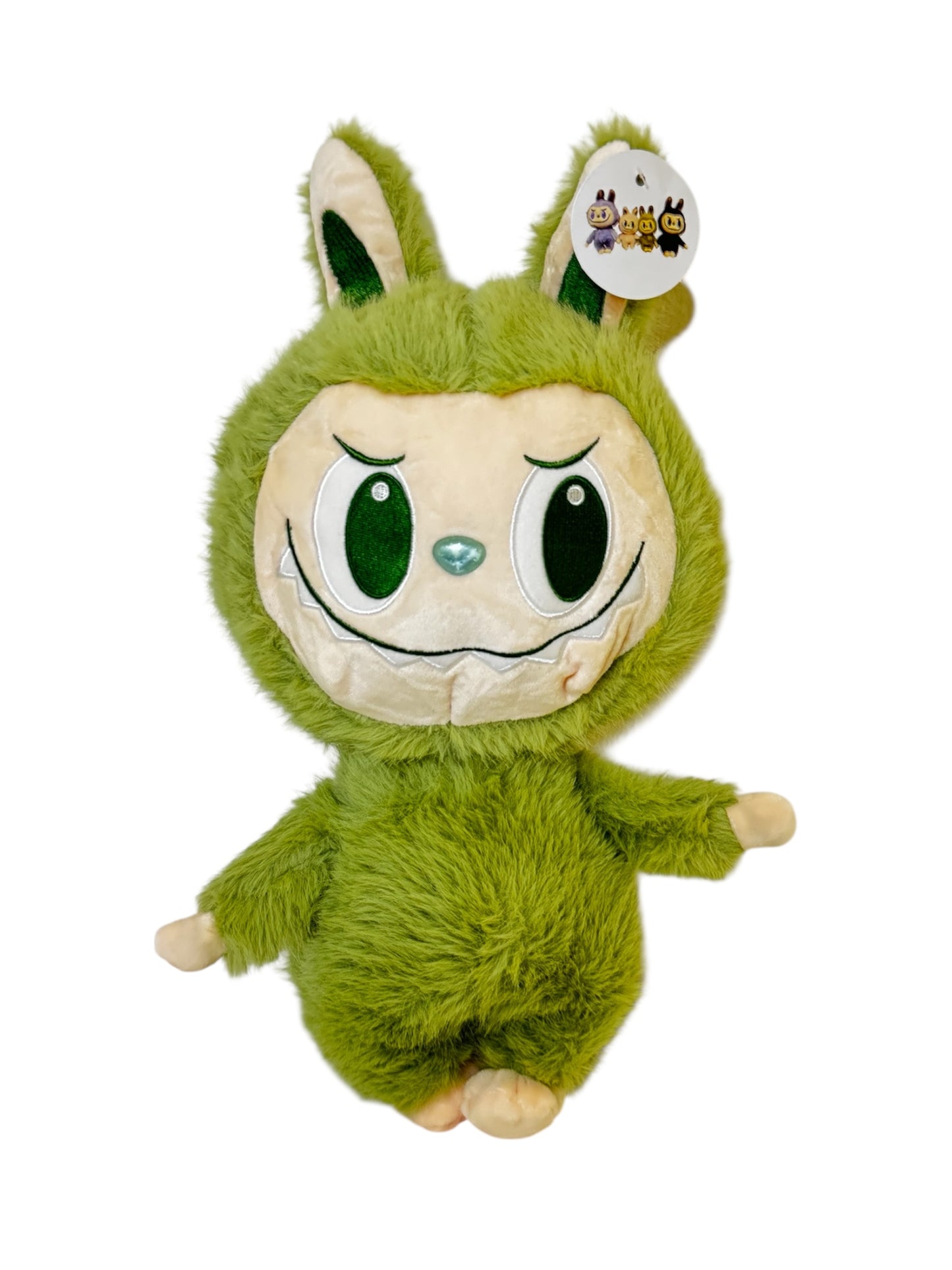 Teddybär im trendigen & eleganten Style in der Farbe Grün Mittel