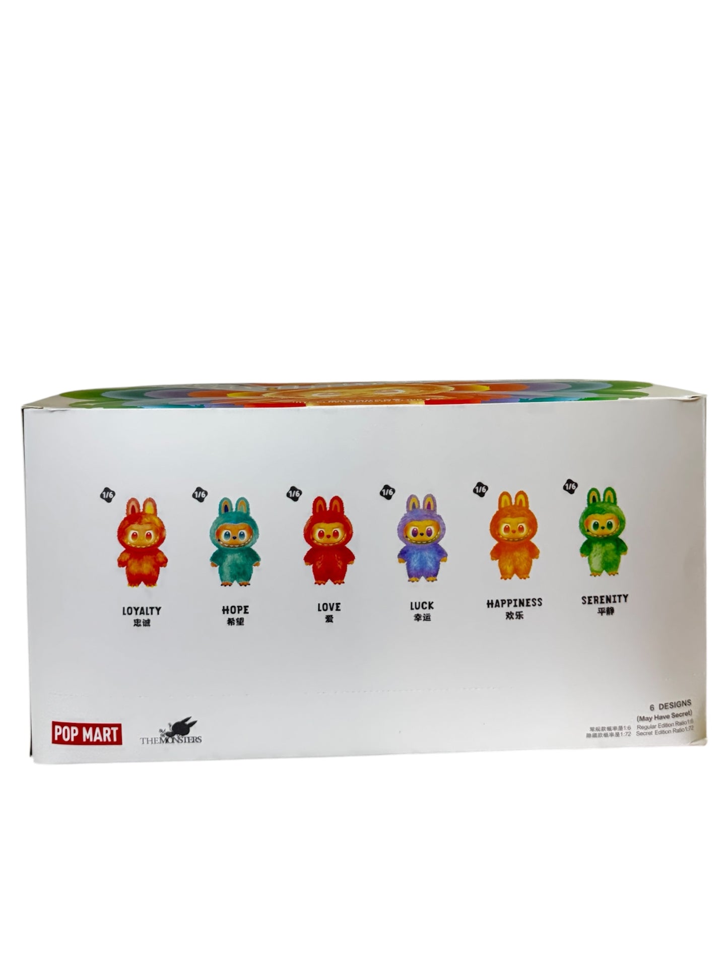 Trendige Plüschfiguren – immer eins aus der Box wie abgebildet