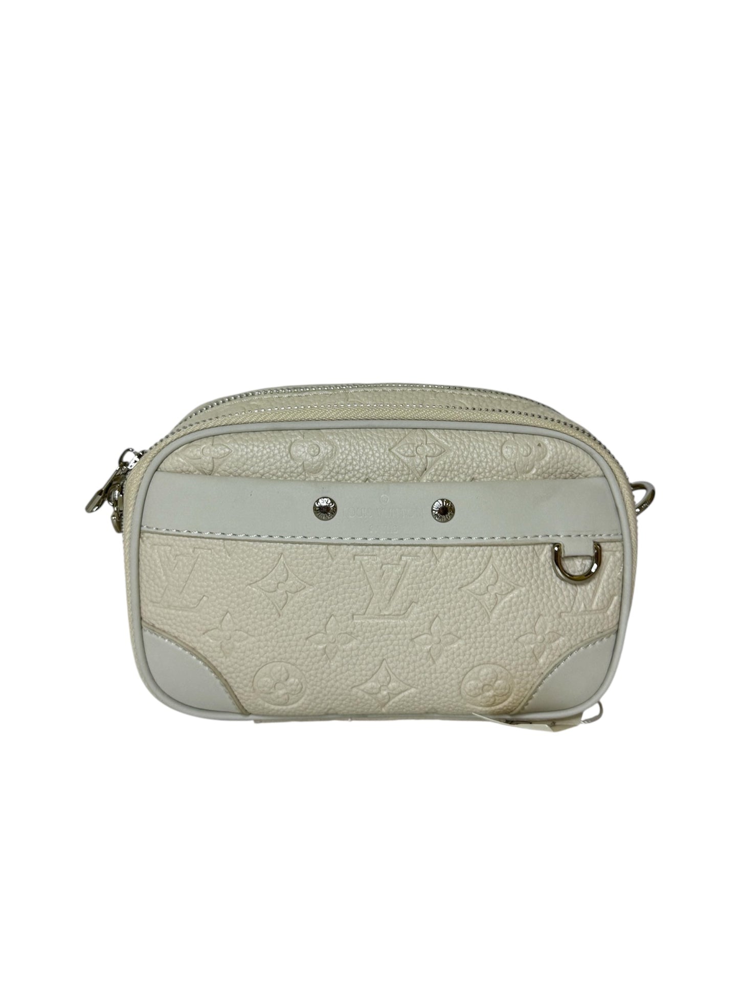 Damen Umhängetasche trendig & elegant in der Farbe Beige Klein