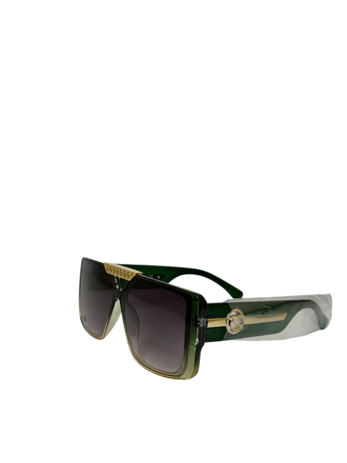 Damen Sonnenbrille trendig & elegant in der Farbe Grün