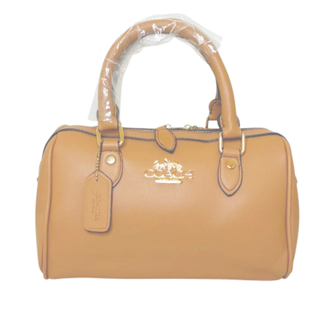 Damen Handtasche trendig & elegant in der Farbe Braun/Kaffee