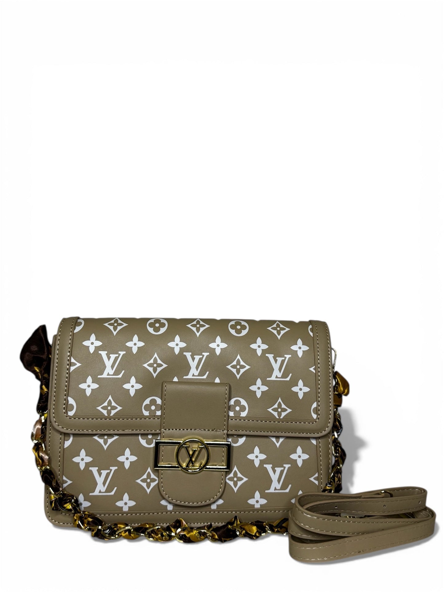 Damen Handtasche trendig & elegant in der Farbe Beige