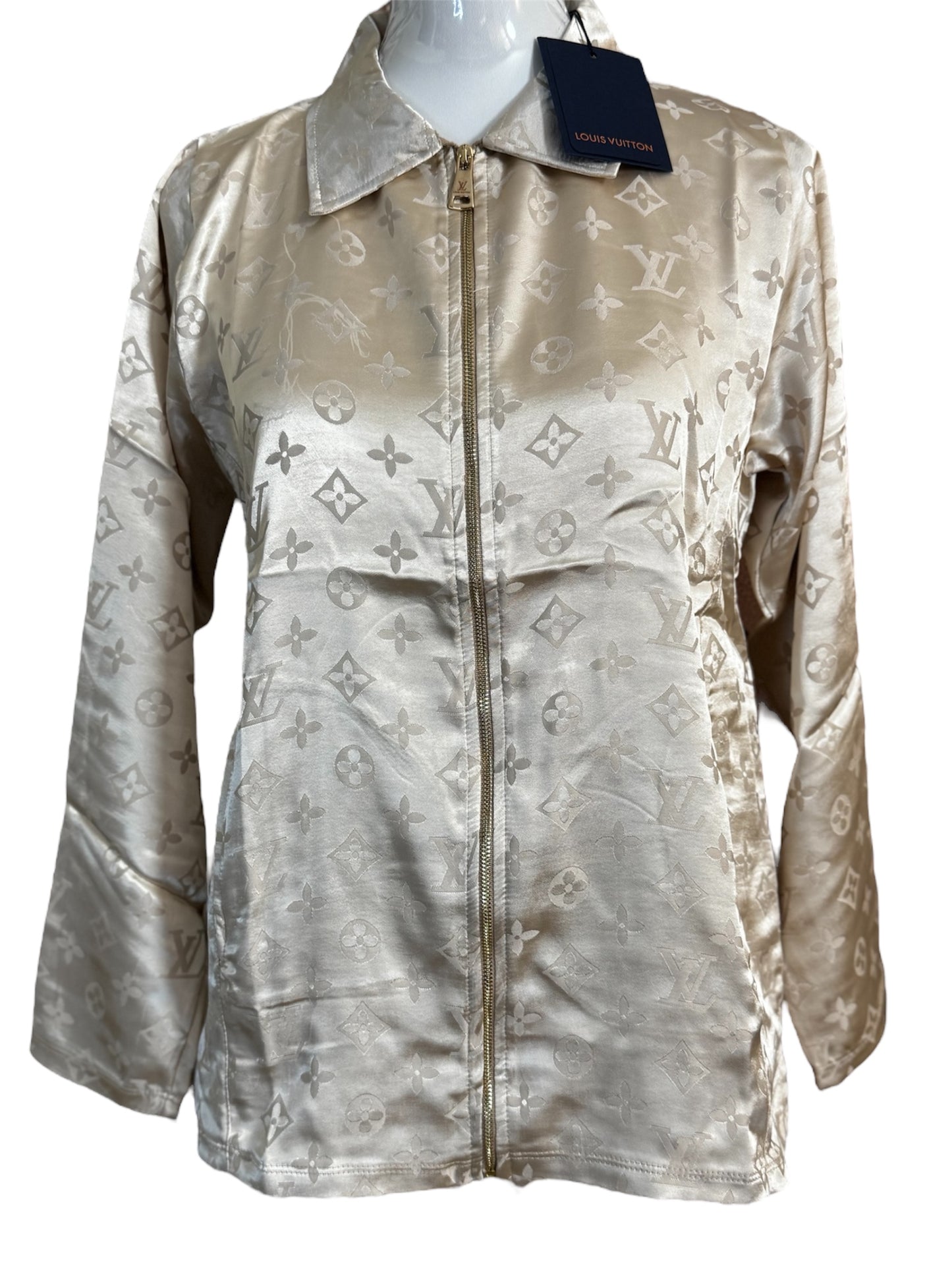 Damen Zweiteiler Set Trendig & Elegant in der Farbe Beige
