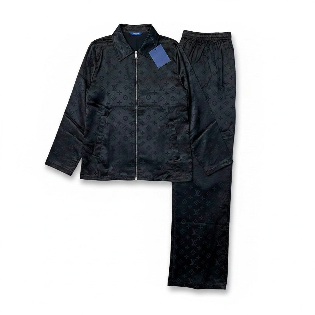 Damen Zweiteiler Set Trendig & Elegant in der Farbe Schwarz