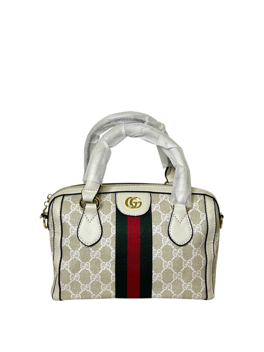 Damen Handtasche trendig & elegant in der Farbe Beige