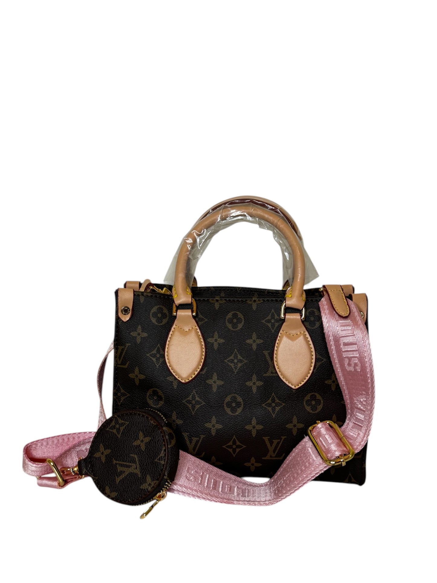 Damen Handtasche trendig & elegant in der Farbe Braun