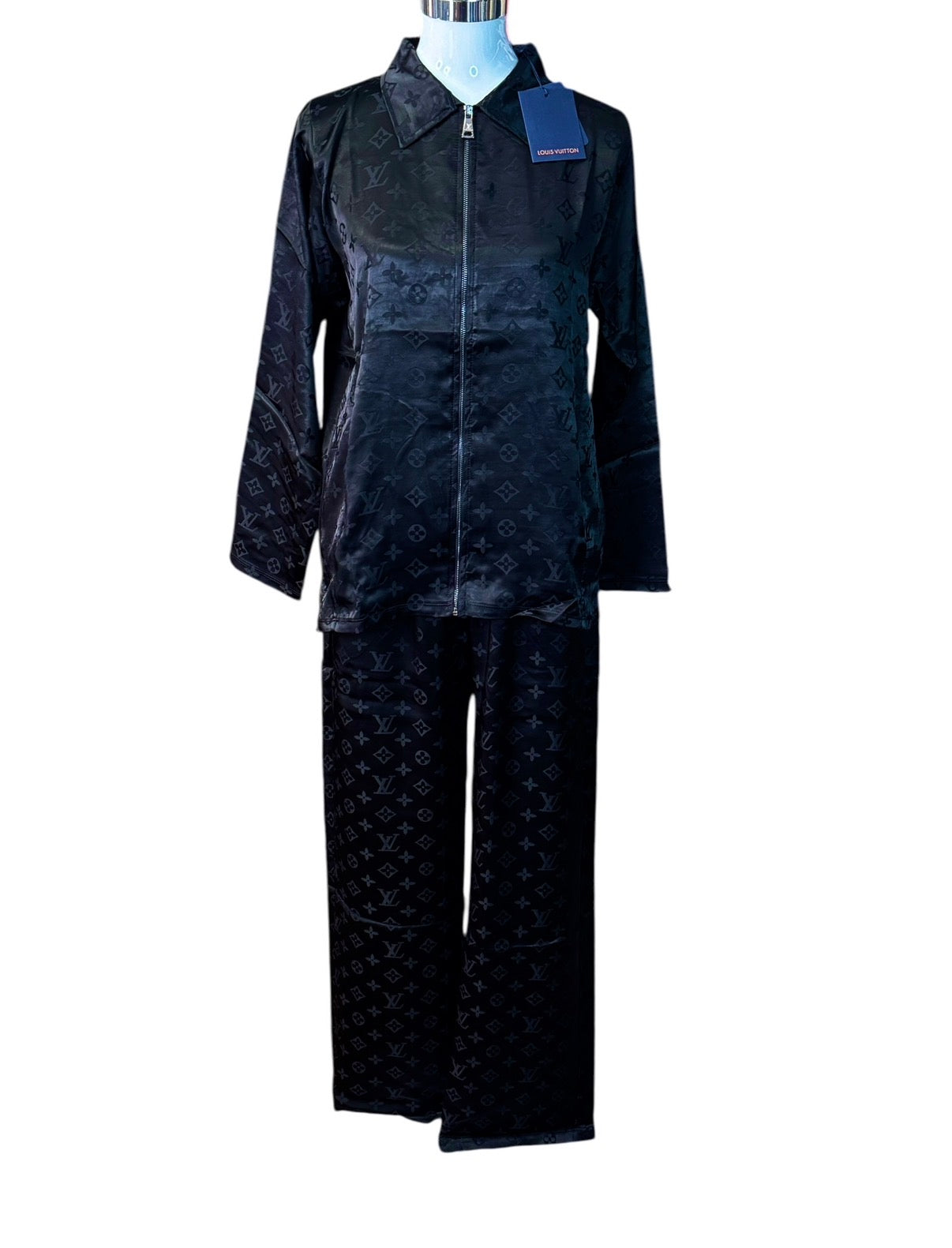 Damen Zweiteiler Set Trendig & Elegant in der Farbe Schwarz