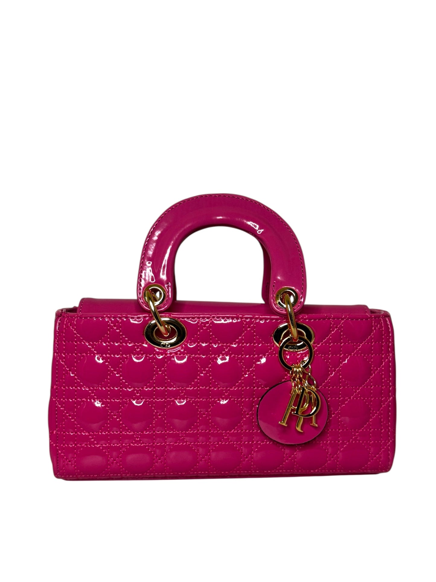 Damen Umhängetasche Trendig & elegant in der Farbe Babyrosa Lack