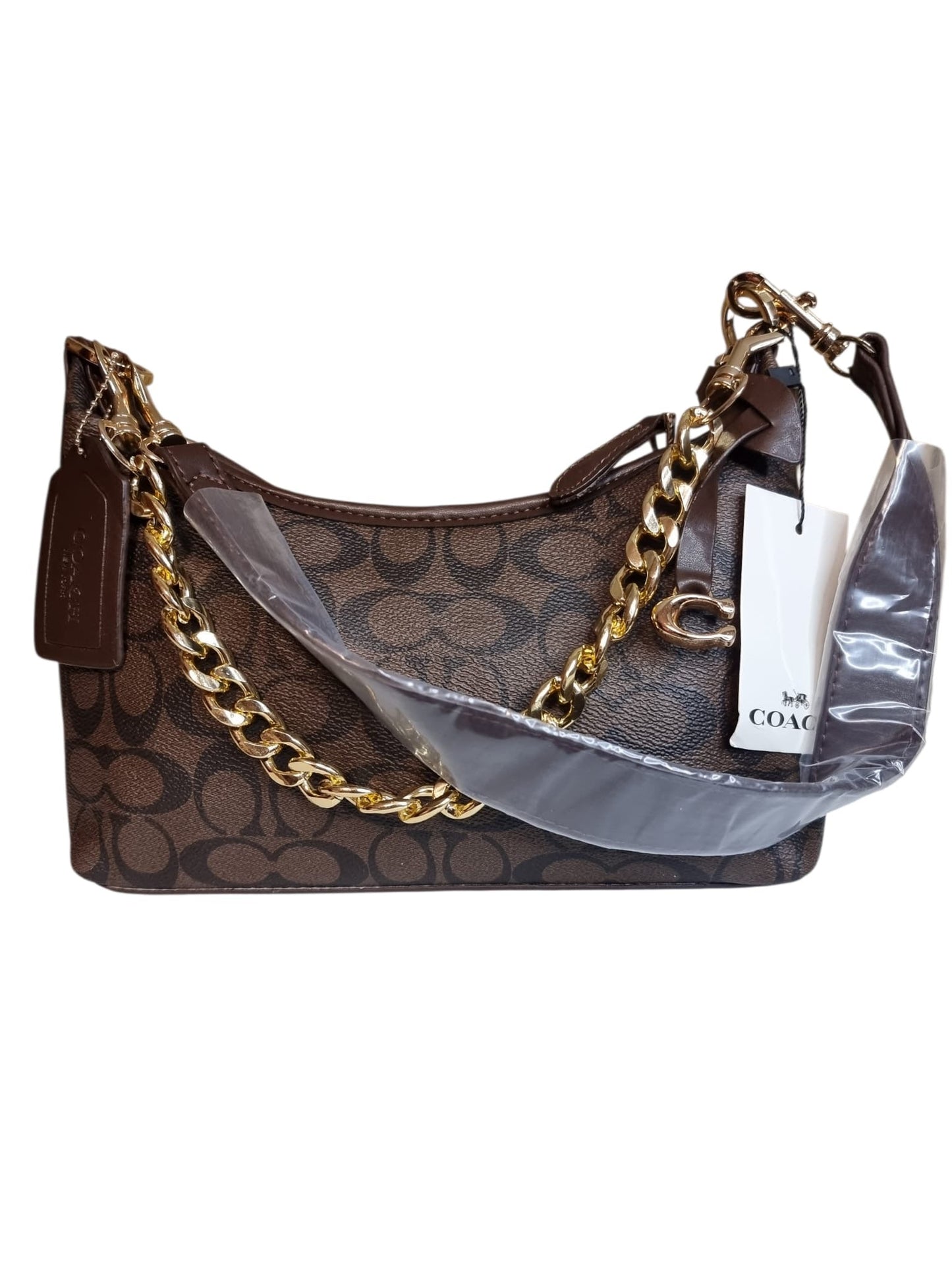 Damen Handtasche trendig & elegant in der Farbe Braun