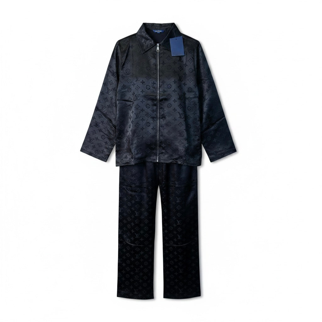 Damen Zweiteiler Set Trendig & Elegant in der Farbe Schwarz