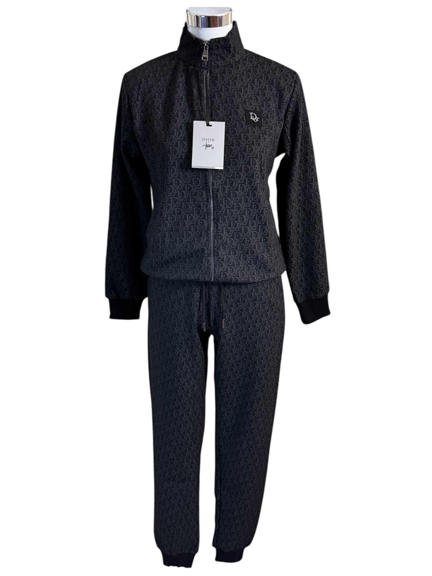 Unisex Zweiteiler Set Trendig & Elegant in der Farbe schwarz