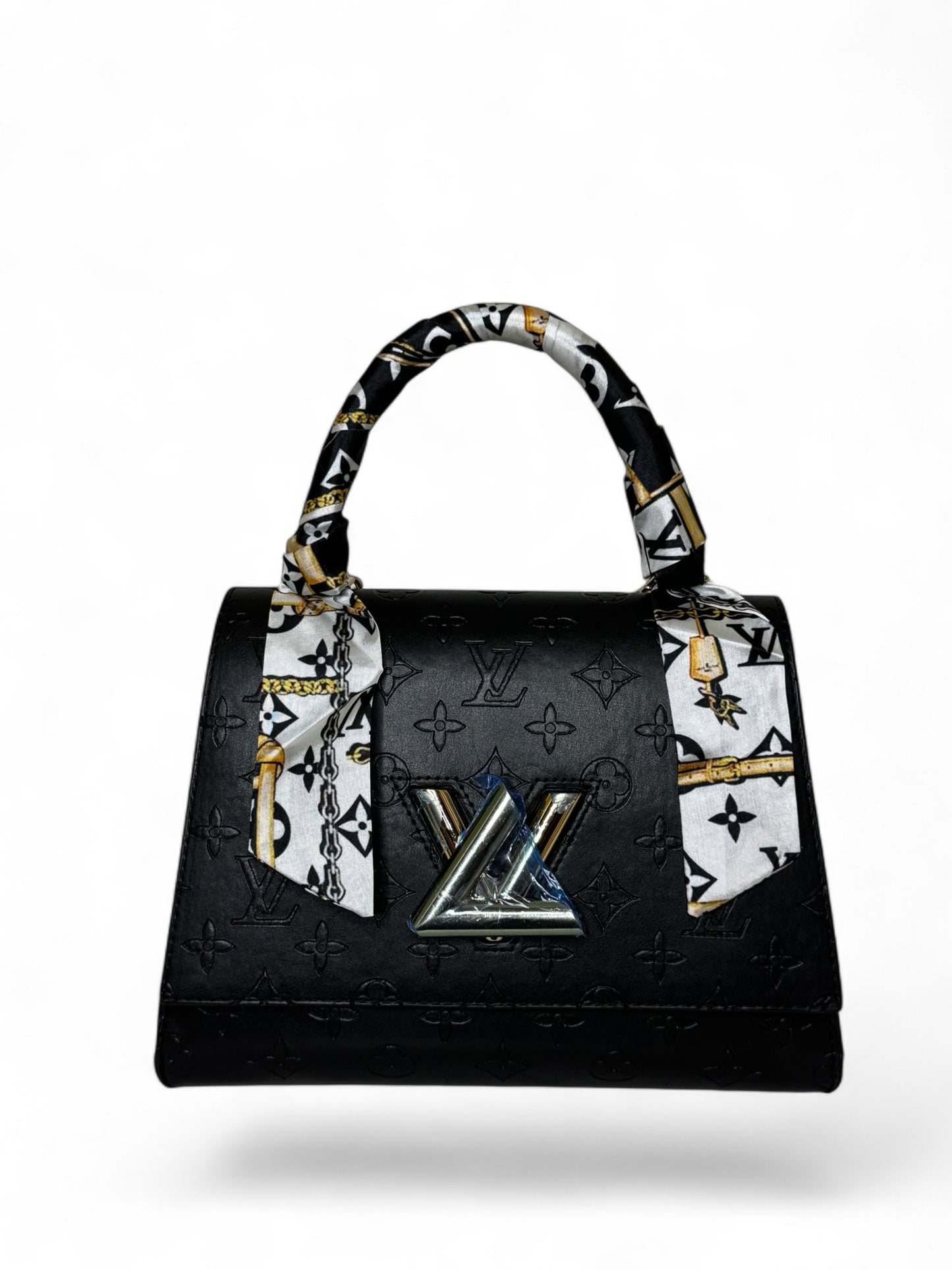 Damen Handtasche trendig & elegant in der Farbe Schwarz
