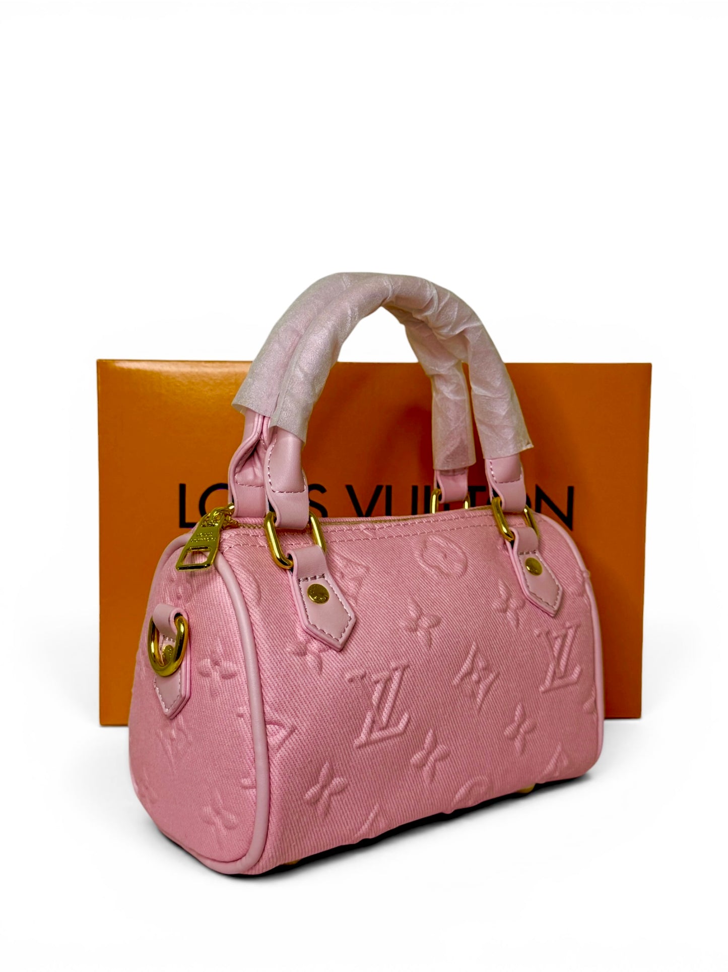 Damen Handtasche trendig & elegant in der Farbe Rosa 16cm