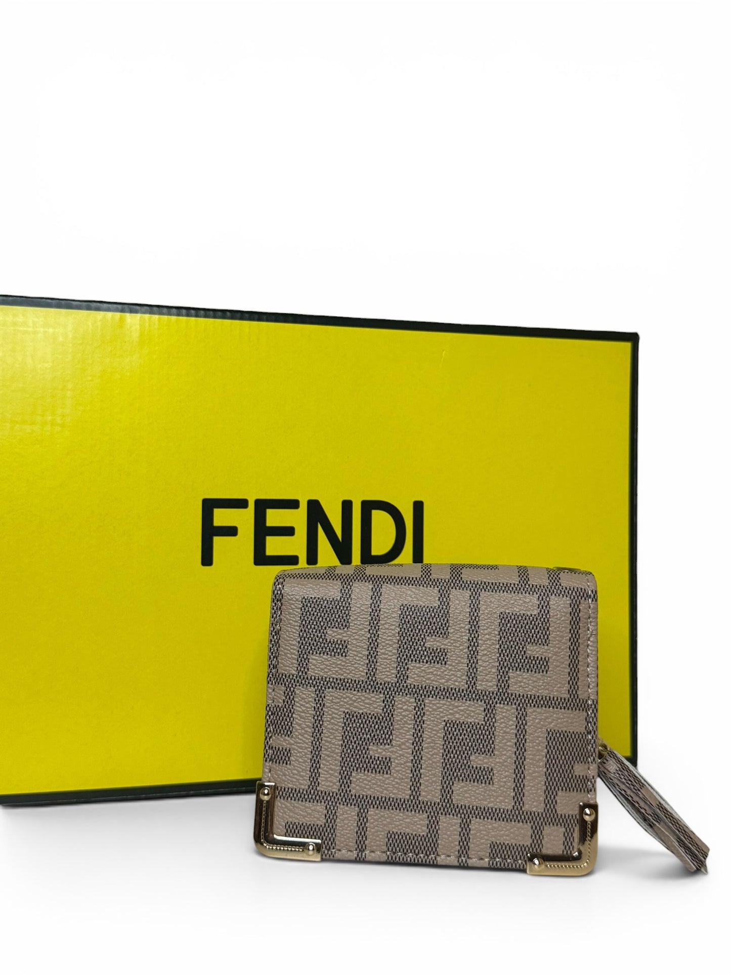 Damen Geldbeutel trendig & elegant in der Farbe Taube/Beige