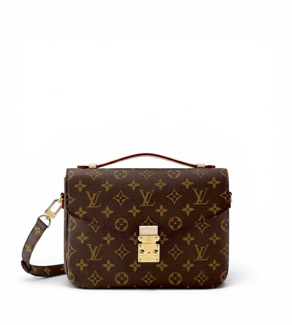 Damen Handtasche trendig & elegant in der Farbe Braun