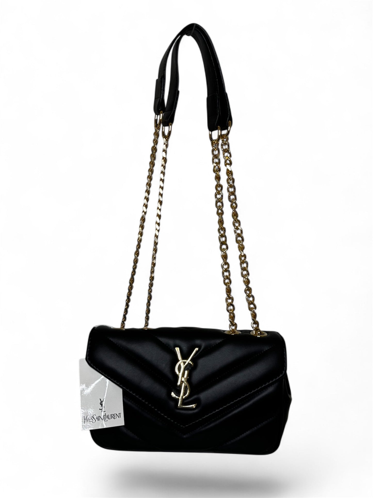 Damen Handtasche trendig & elegant in der Farbe Schwarz