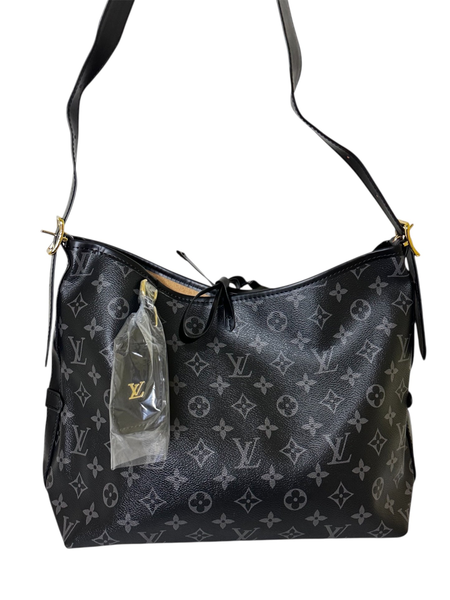 Damen Handtasche trendig & elegant in der Farbe Schwarz/Grau