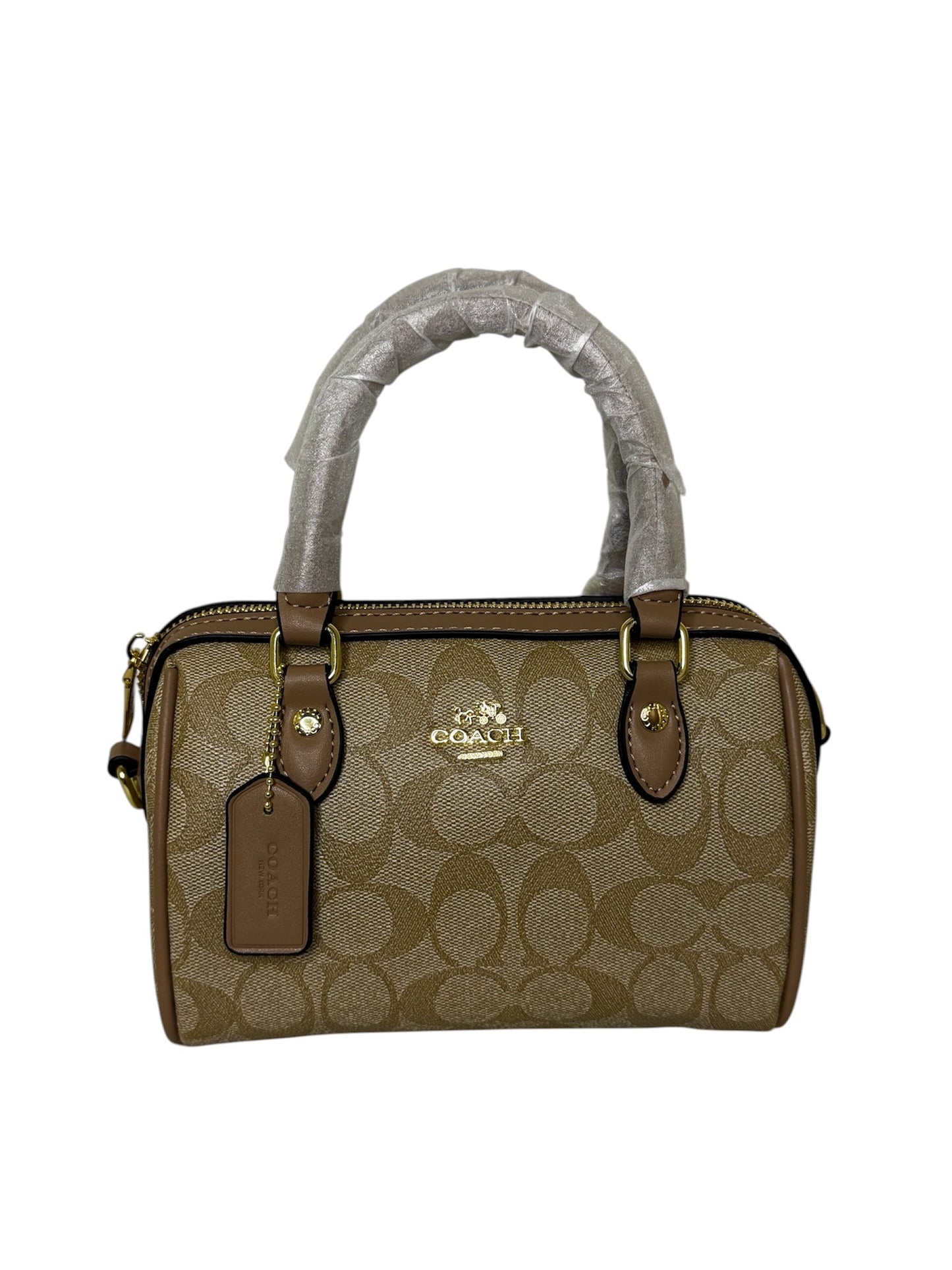 Damen Handtasche trendig & elegant in der Farbe Beige