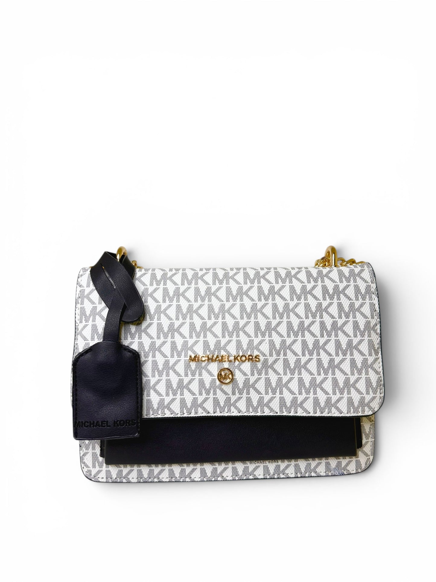 Damen Handtasche trendig & elegant in der Farbe Schwarz/Weiß