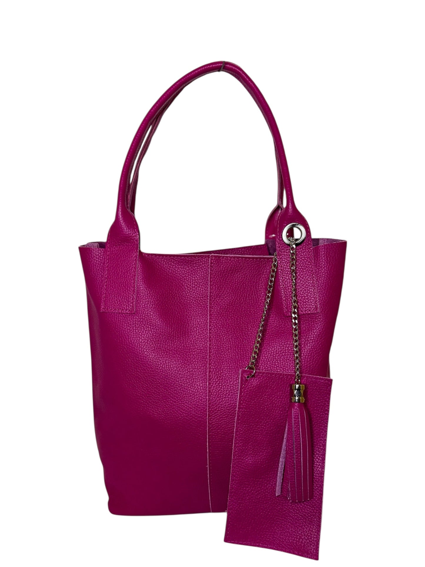 Damen Handtasch trendig & elegant in der Farbe Rosa
