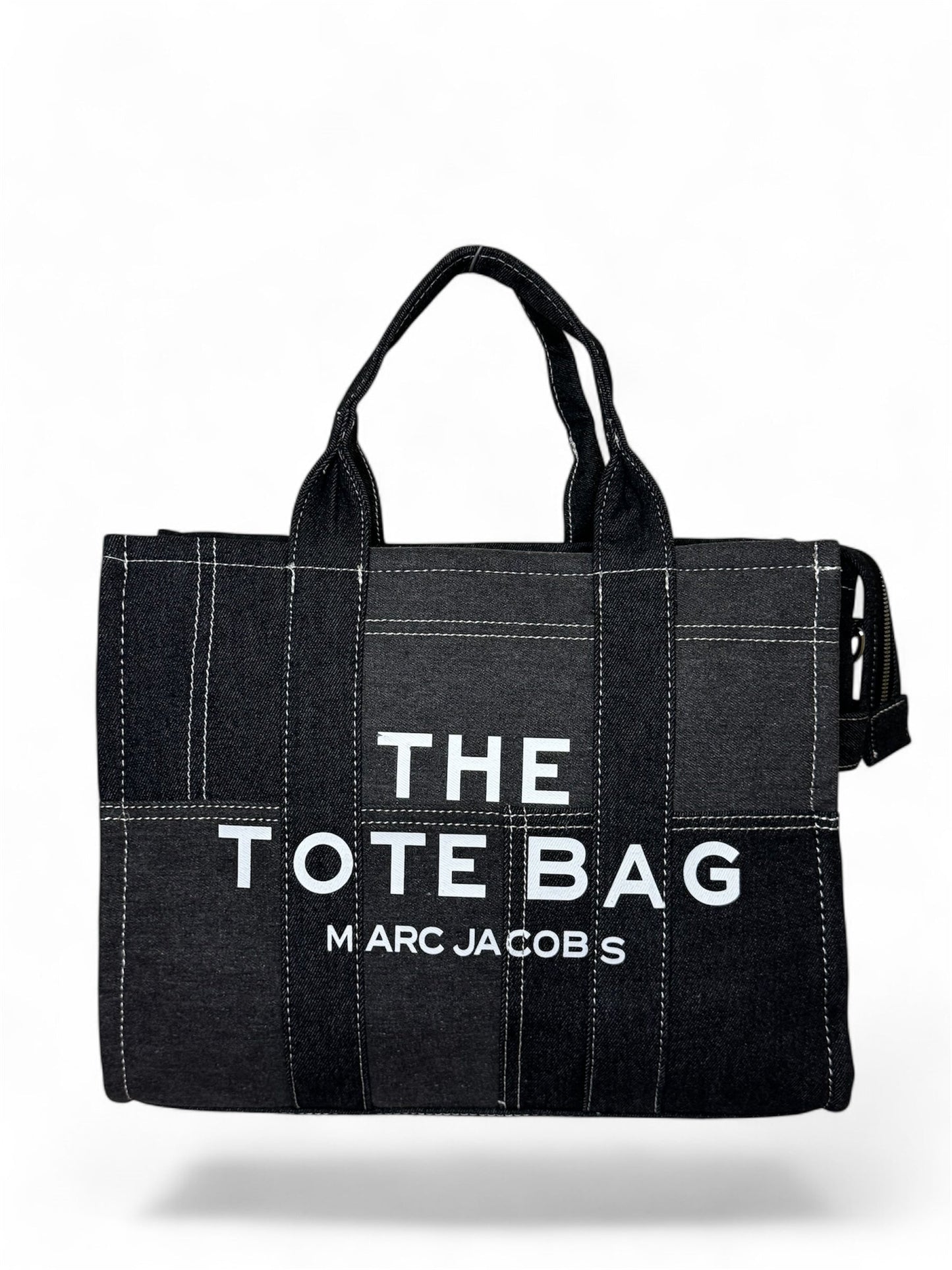 Damen Handtasche trendig & elegant in der Farbe Jeans/Schwarz