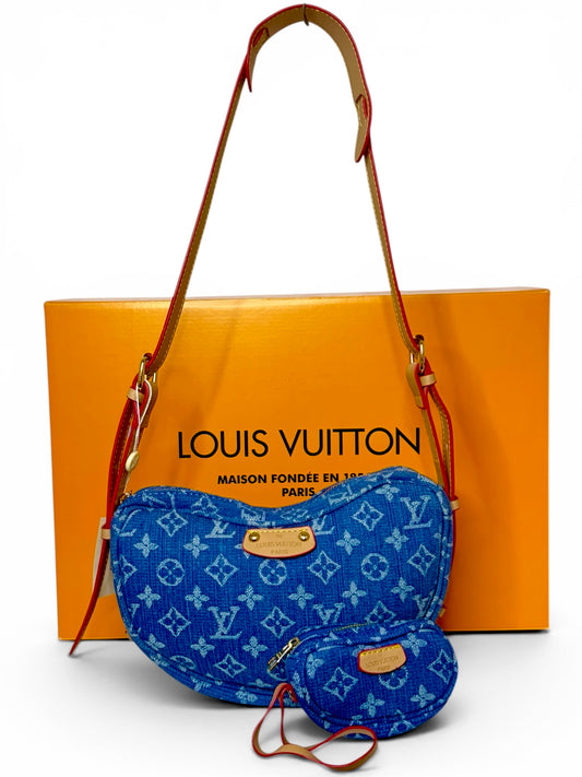 Damen Handtasche trendig & elegant in der Farbe Jeans