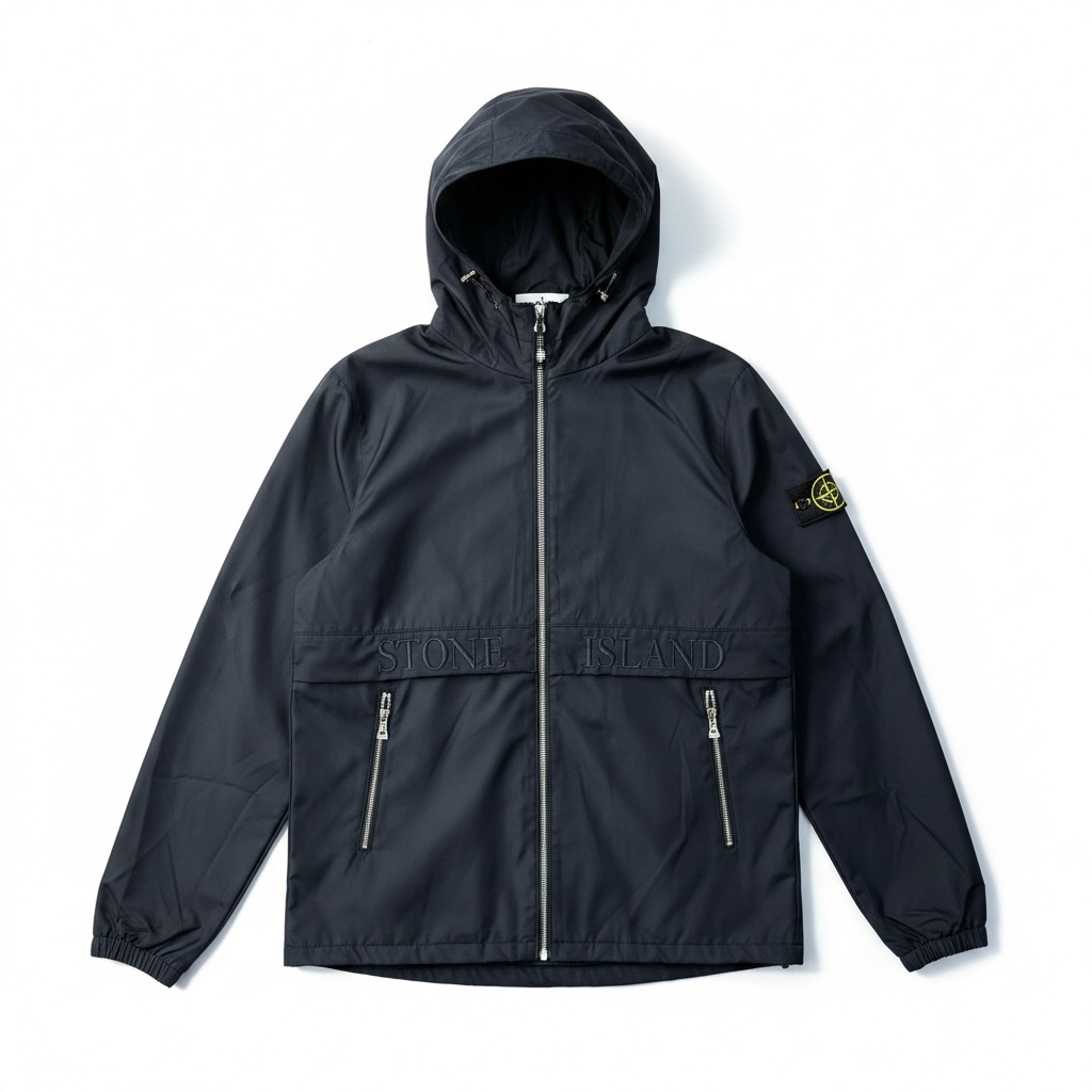 Unisex Regenjacke – Dunkelblau, Leicht & Modern