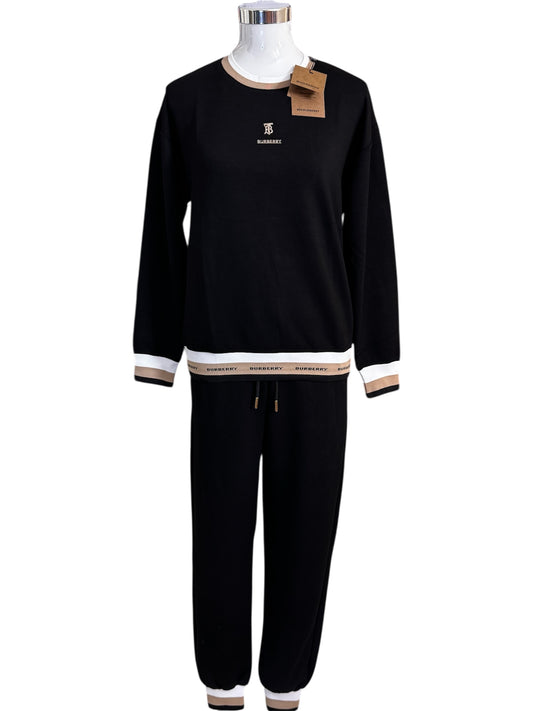 Unisex Zweiteiler Set Trendig & Elegant in der Farbe Schwarz