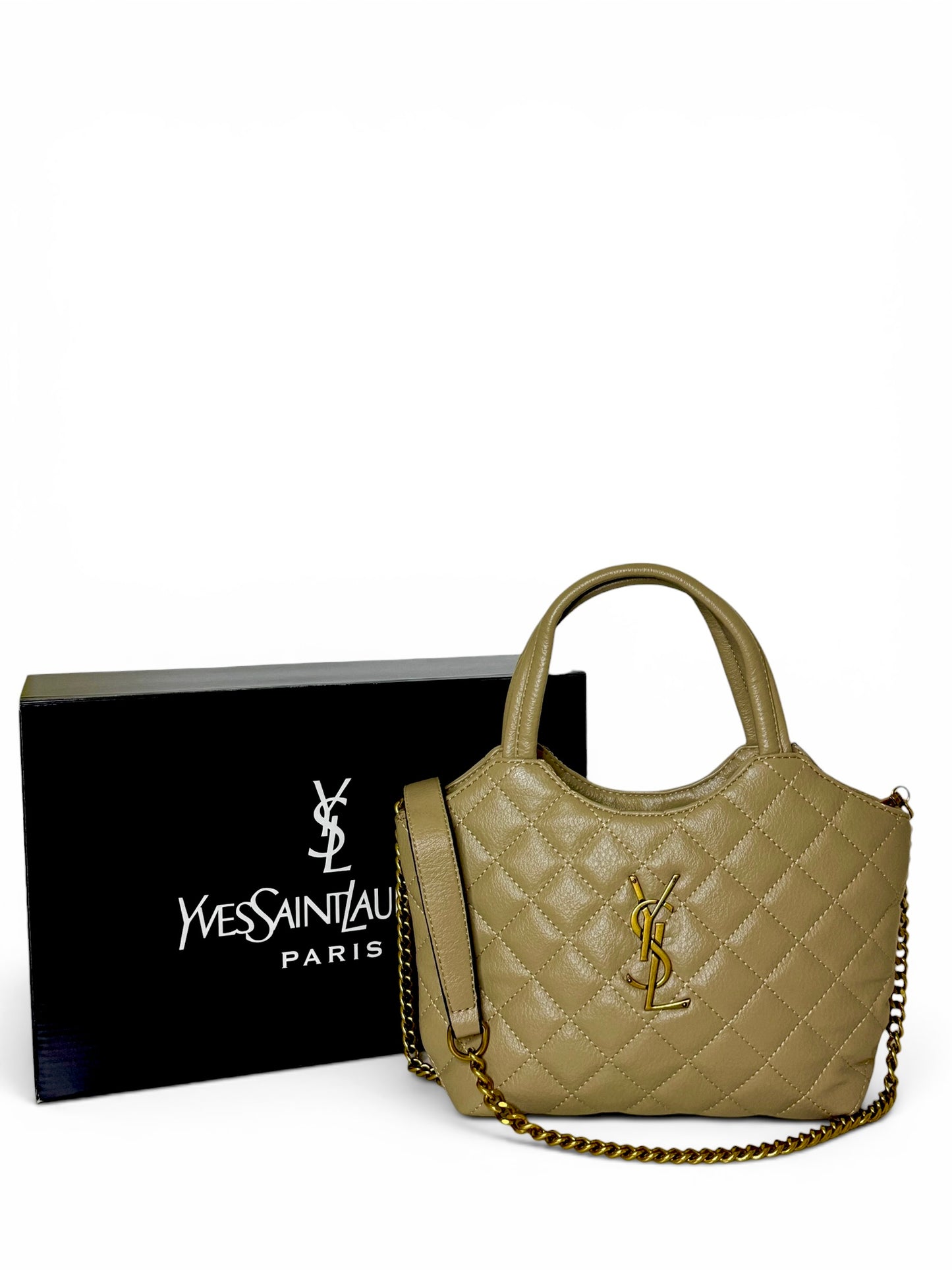 Damen Handtasche trendig & elegant in der Farbe Beige