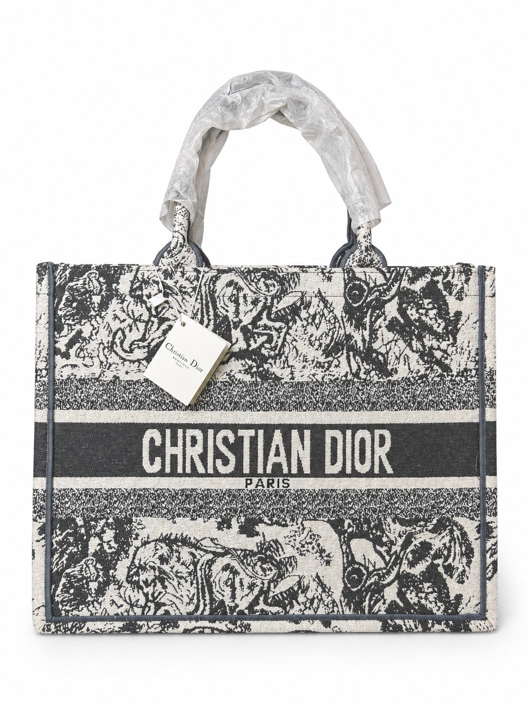 Damen Handtasche trendig & elegant in der Farbe Weiß/Grau