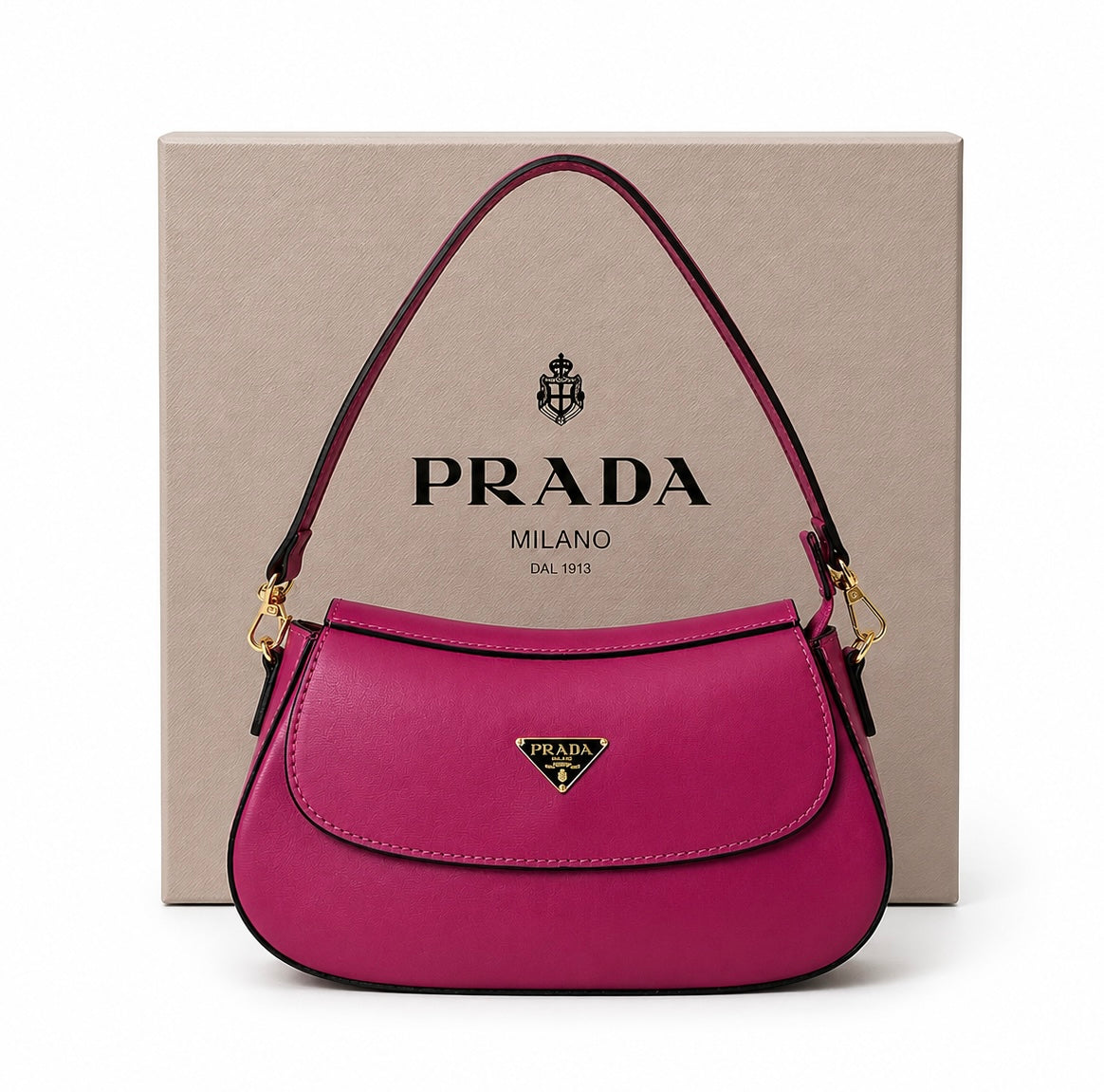 Damen Handtasche trendig & elegant in der Farbe Rosa