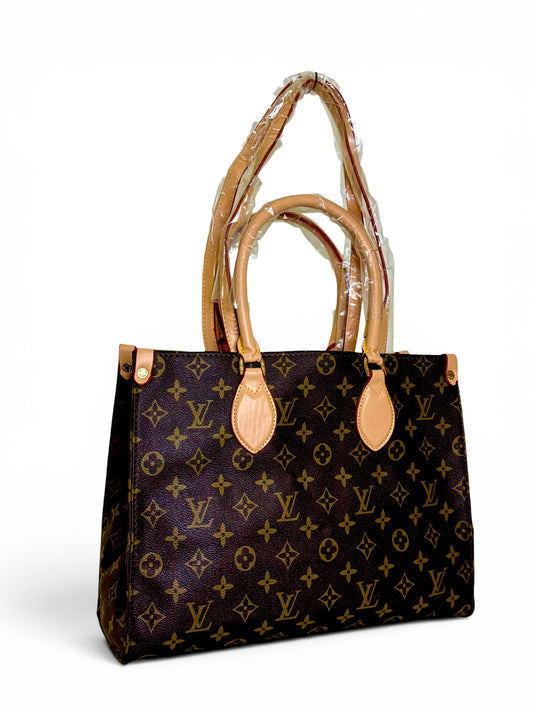 Damen Handtasche trendig & elegant in der Farbe Braun