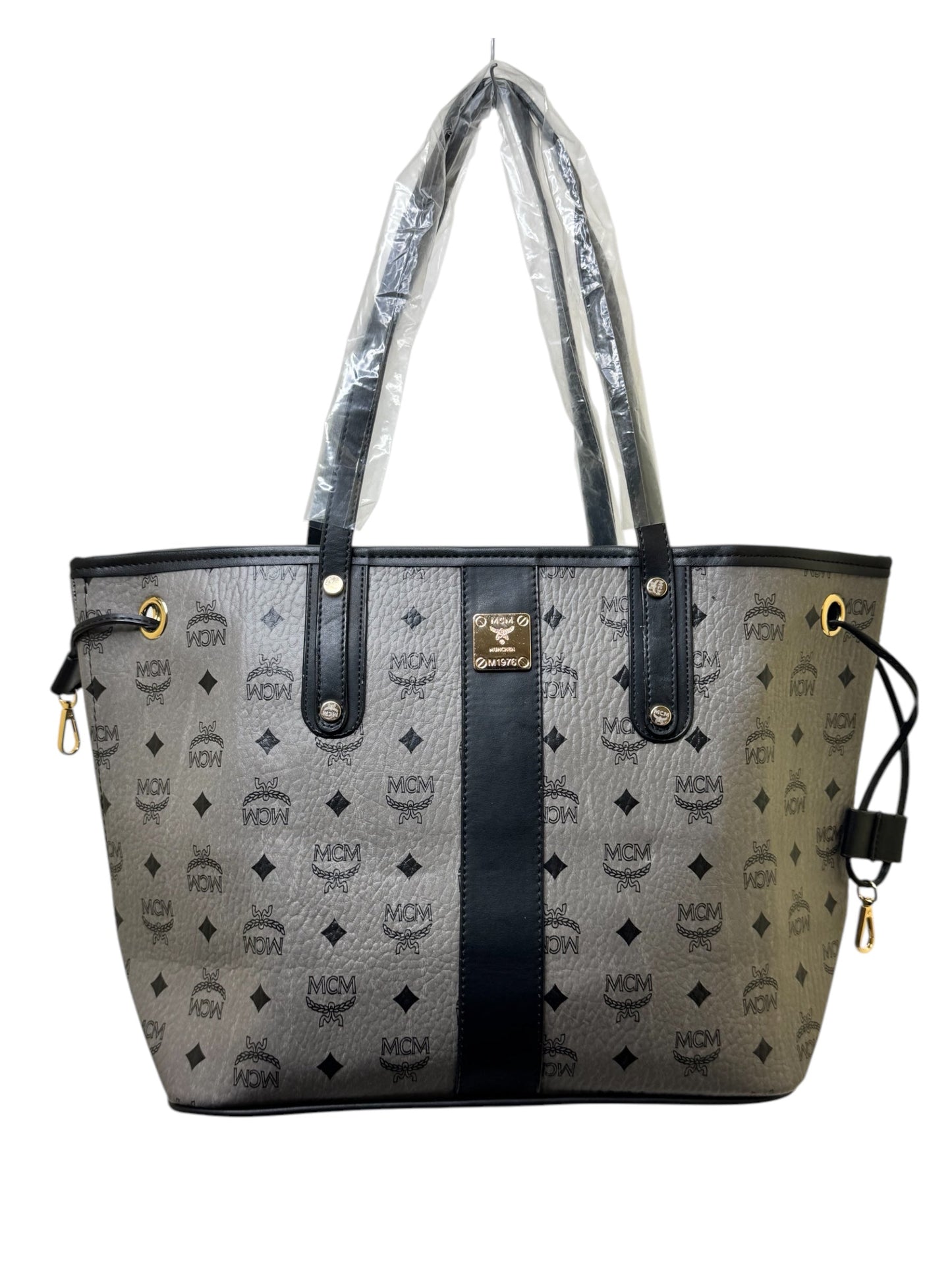 Damen Handtasche trendig & elegant in der Farbe Grau