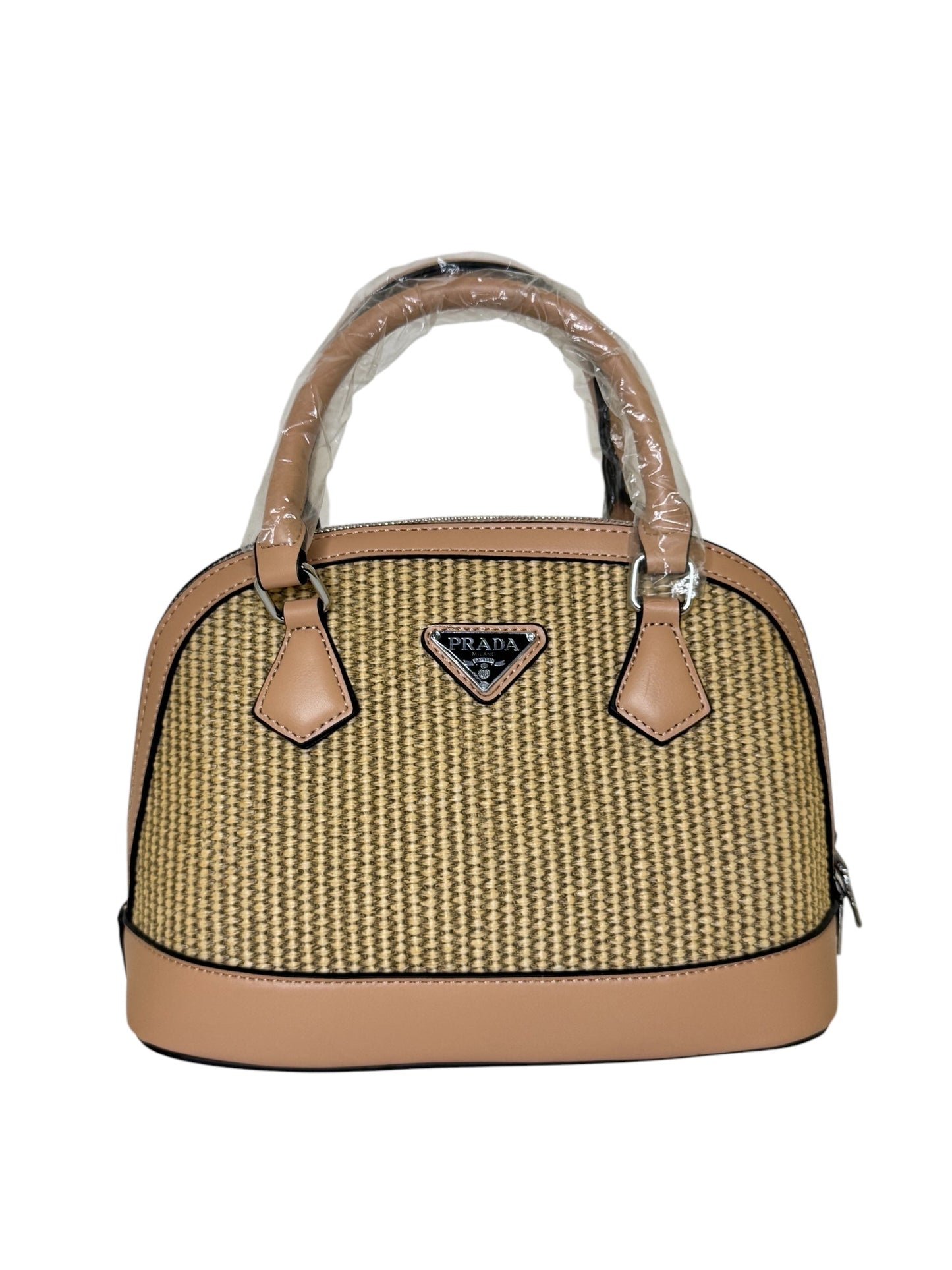 Damen Handtasche trendig & elegant in der Farbe Kaffee