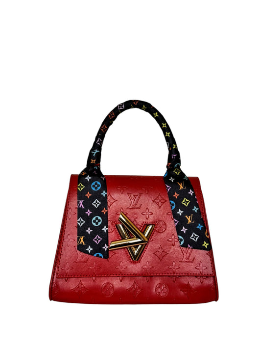 Damen Handtasche trendig & elegant in der Farbe Rot
