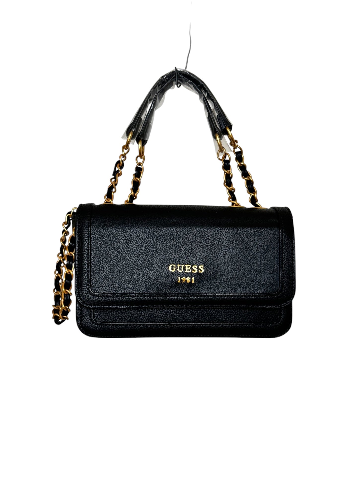 Damen Handtasche trendig & elegant in der Farbe Schwarz