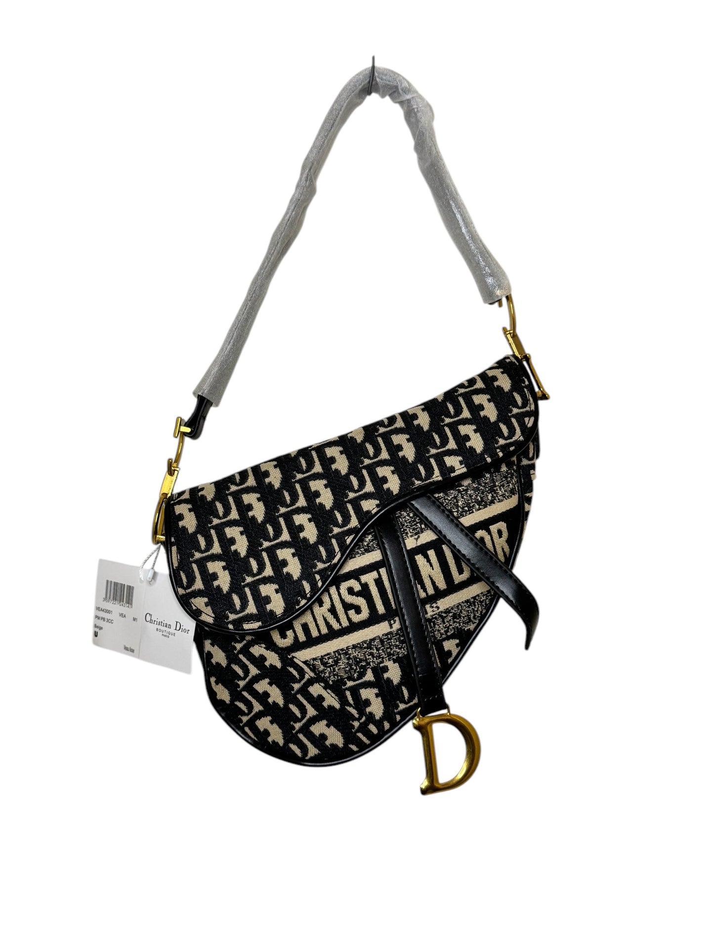 Damen Handtasche trendig & elegant in der Farbe Schwarz