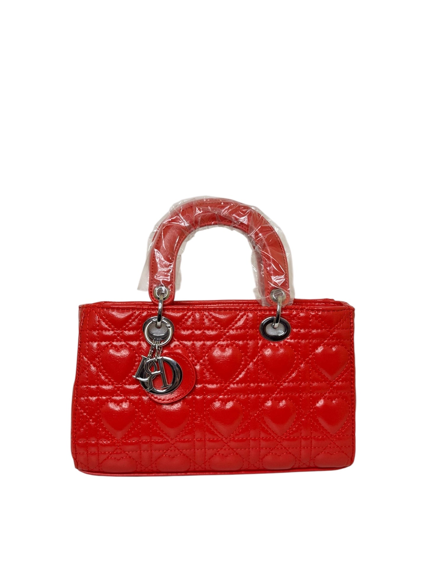 Damen Umhängetasche trendig & elegant in der Farbe Rot